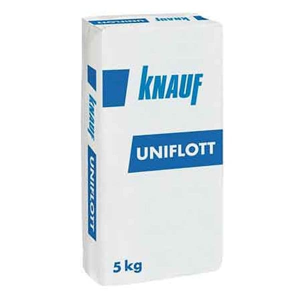 Stucco in Polvere per Cartongesso Uniflott 5 kg Knauf