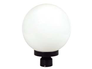 Lanterna per Palo 60 mm Modello Sfera 100 W IP44 250 MMX345H. Nero Syntesy - 2