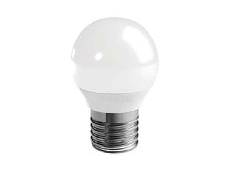 Lampada LED Sfera Opale E27 4,9 W E27 2700 °k Calda 470 Lm 210 ° 12 Pezzi - 2