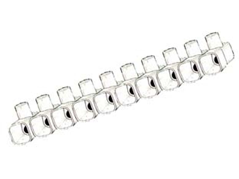 Connettori a Pipa 4 mm in Stecca PZ.10 10 Pezzi