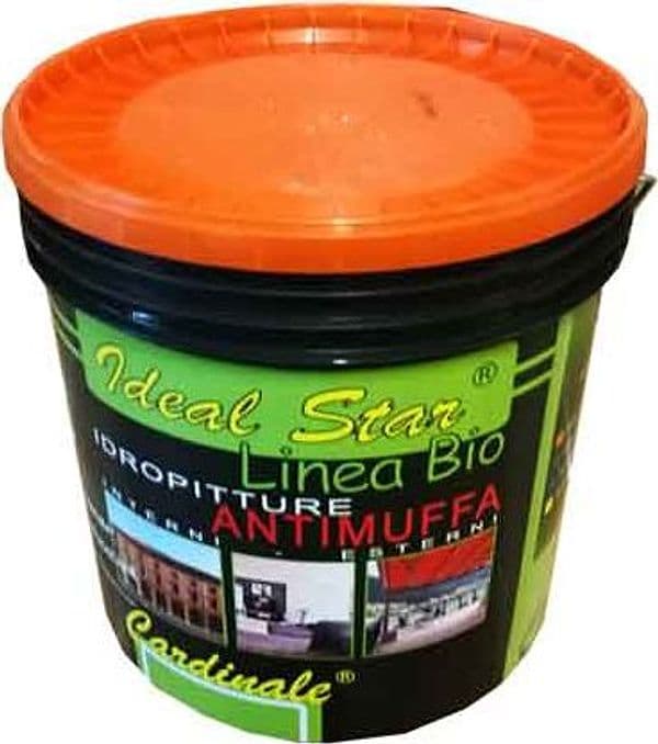 Idropittura Semilavabile Antimuffa Ideal Star 4 l