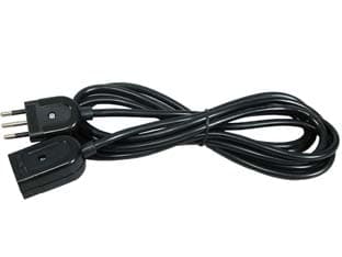 Prolunga Elettrica Lineare 3X0,75 Nera 3 m Syntesy - 2