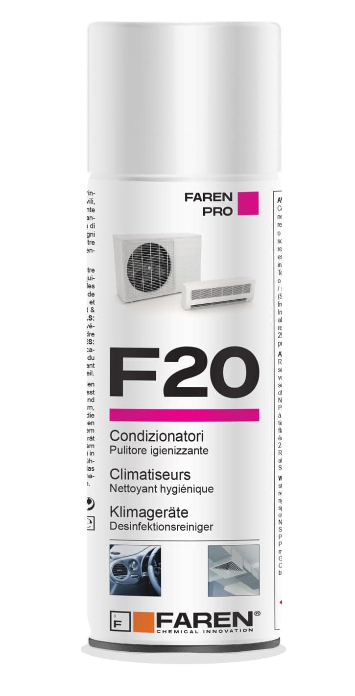 Pulitore Igienizzante per Climatizzatori F20 400 ml Faren - 2