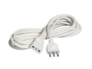 Prolunga Elettrica Lineare 3X0,75 Bianca 5 m Syntesy - 2