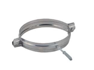 Collare Reggitubo in Acciaio Inox AISI 304 Monoparete Spessore Cod 364591 - 2
