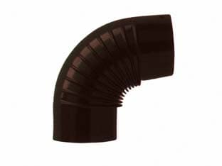 Gomito 90 ° Porcellanato per Stufe a Legna Nero Opaco Ee ¸ 15 cm Save - 2