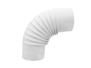 Gomito a 90 ° Porcellanato per Stufe a Legna Bianco Lucido Ee ¸ 14 cm Save - 2