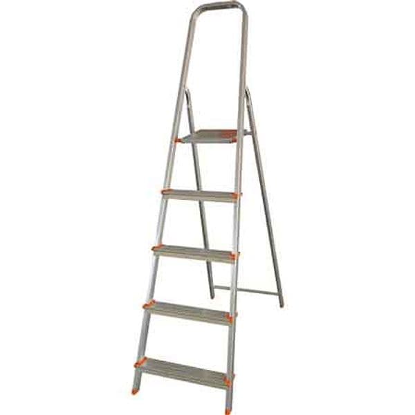 Scala Professionale 150 kg Stella 5 Gradini Marchetti - 2