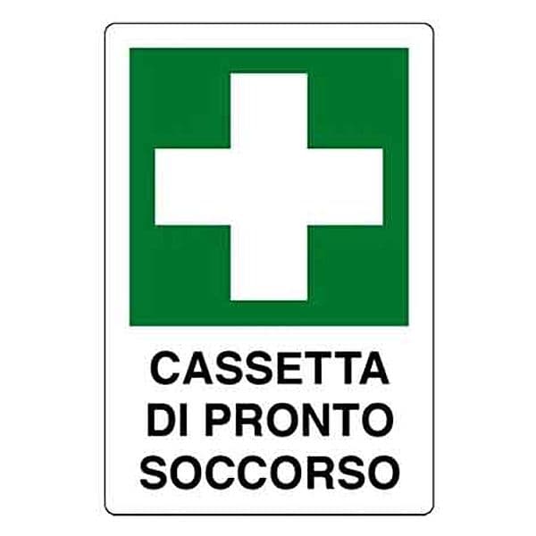 Cartello Pronto Soccorso 20 x 30 cm 10 Pezzi - 2