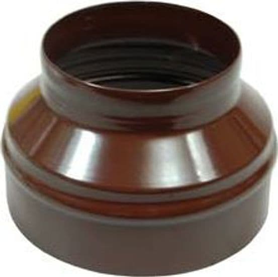 Maggiorazione per Tubi Stufa Marrone Lucido Ø 10 mm cm 12