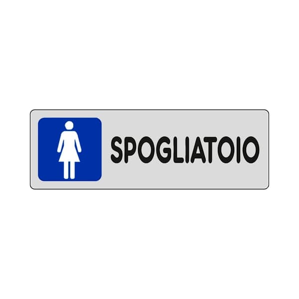 Etichetta Spogliatoio Donna 15 x 5 cm 10 Pezzi - 2