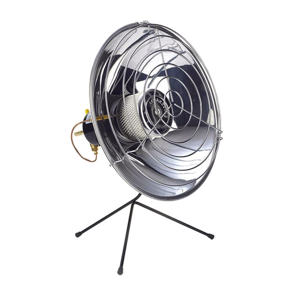 Stufa a Gas GPL a Parabola 2600 W Ø 335 mm 2 Pezzi - 2
