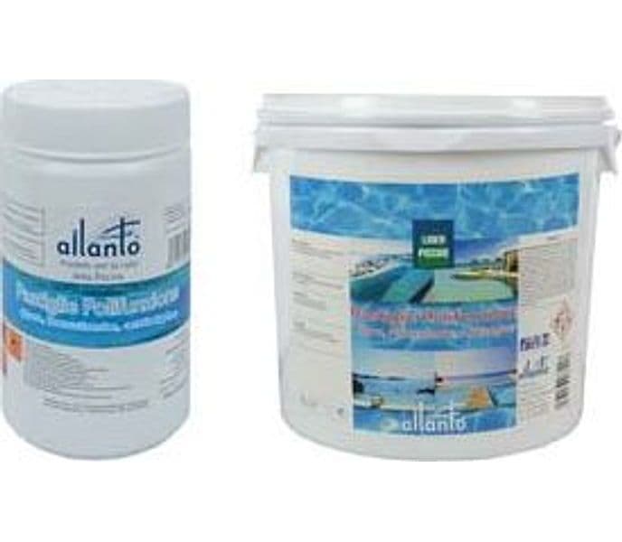 Pastiglie Polifunzione (cloro, Flocculante, Antialghe) 10 kg in Secchio - 2