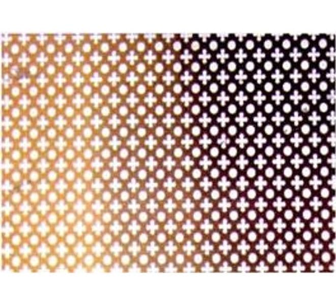 Lamiera Traforata Anodizzata Bronzo - 2