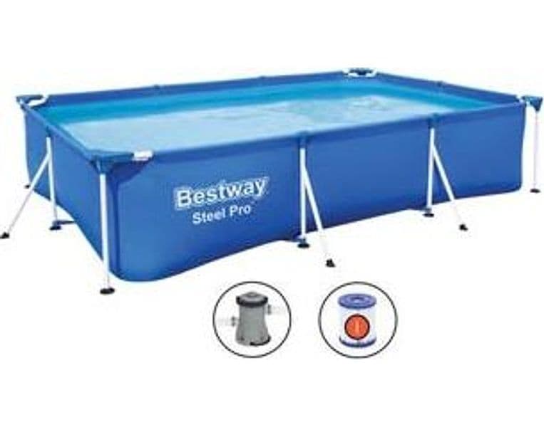 Piscina Steel Pro Rettangolare Telaio Portante 300 CMX201X66H. 20,1 3.300 - 2