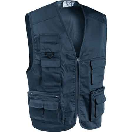 Gilet Multitasche Blu Tg. M - 2