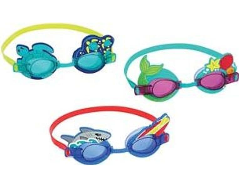 Occhiali Piscina Emotion per Bambini 3 6 Anni (ART.21080) Bestway 2 Pezzi - 2