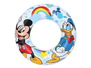 Salvagente Gonfiabile Mickey e Gli Amici del Rally 3 6 Anni Ø 56 mm 6 Pezzi - 2