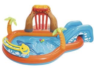 Piscina con Giochi Gonfiabile Lava Lagoon +2 Anni 265 CMX265X104 Peso 5,900 - 2