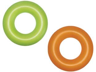 Salvagente Gonfiabile Trasparente Neon +10 Anni Ø 91 mm cm Peso 280 g - 2
