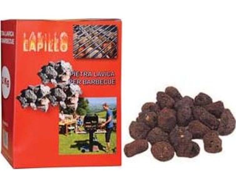 Pietra Lavica per Barbecue a Gas 2 kg Lapillo - 2