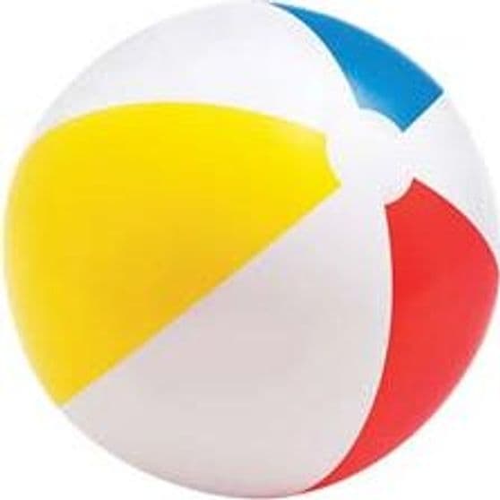 Pallone Gonfiabile Glossy a Spicchi Colorati +3 Anni Ø 51 mm cm Peso 0,10 - 2