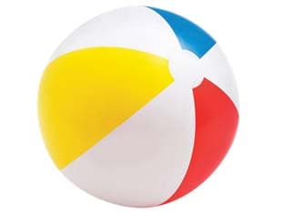 Pallone Gonfiabile Glossy a Spicchi Colorati +3 Anni Ø 51 mm cm Peso 0,10 - 2