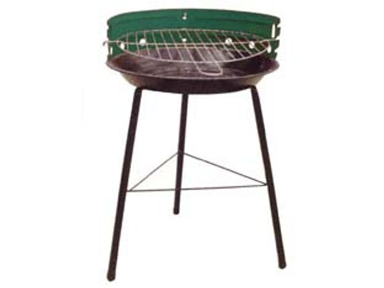 Barbecue Tondo Piccolo a Tre Gambe Picnic Bracere Ø 35 mm cm Lapillo - 2