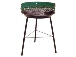 Barbecue Tondo Piccolo a Tre Gambe Picnic Bracere Ø 35 mm cm Lapillo - 2