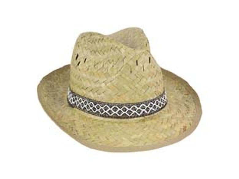 Cappello in Paglia Naturale Modello Alpino Misure 56 58 60 Busta 12 Pezzi – Vette