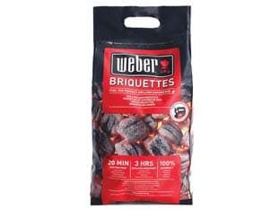 Carbonella Bricchetti in Legno 8 kg Weber - 2