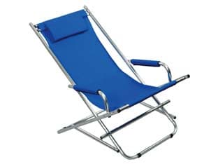 Sdraio in Alluminio Blu 54 CMX97X77H. Vette - 2