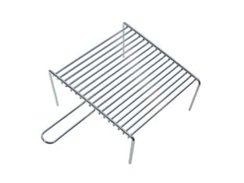 Griglia Pesante con Piedi 1 Manico 41 CMX33X9H. Lapillo - 2