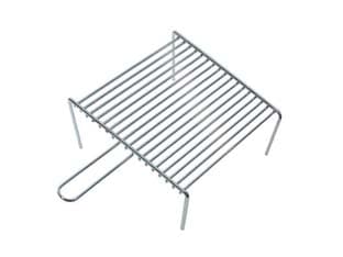 Griglia Pesante con Piedi 1 Manico 41 CMX33X9H. Lapillo - 2