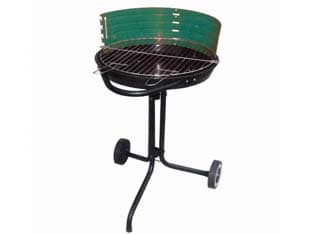 Barbecue Tondo con Ruote Arizona Bracere Ø 50 mm cm Lapillo - 2