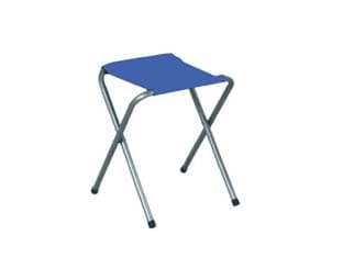 Sgabello Acciaio Senza Schienale Pieghevole 32 CMX32X41H. Vette - 2