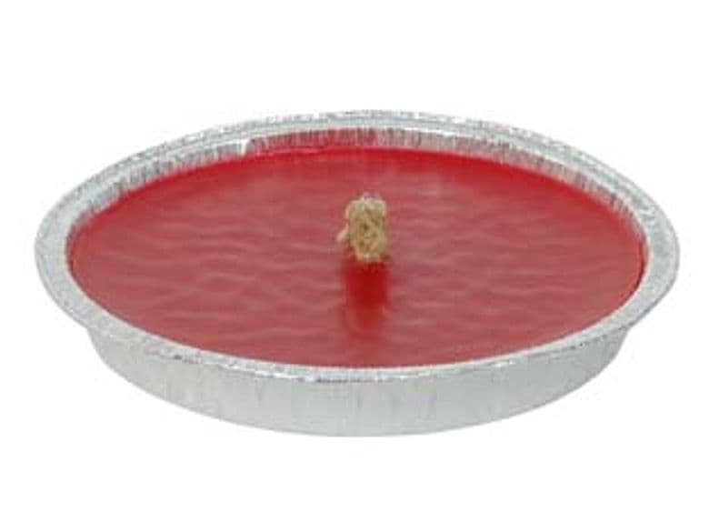 Citronella Grande Rossa in Ciotola di Alluminio Ø 17,5 mm CMX2,5H 36 Pezzi - 2