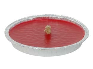 Citronella Grande Rossa in Ciotola di Alluminio Ø 17,5 mm CMX2,5H 36 Pezzi - 2