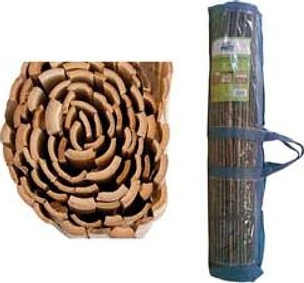 Arella in Bambu' Mezza Canna Filo Metallo Passante 2 MX3 Vette - 2