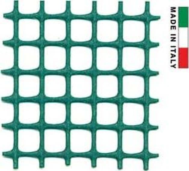 Rete in Plastica Quadra Verde 10 MMX10 Maglia 10 MMX10 Altezza 100 cm 1 – T-Rex