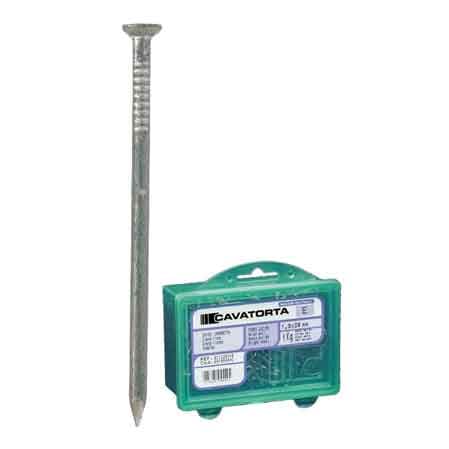Chiodi Testa Piana Bricoline 1 kg Cavatorta 2,2 x 40 mm - 2
