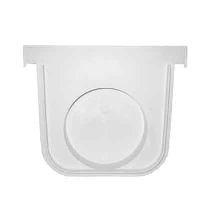 Tappo per Canaletta Cm 13 x 14H Uscita Ø 7,5 9 cm - 2
