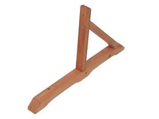 Base Piede per Traliccio in Legno 50 CMX30H. Vette 2 Pezzi - 2