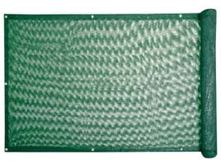 Rete Ombreggiante per Balconi in Hdpe Verde 0,90 Mh. Rot. 6 m Trex - 2