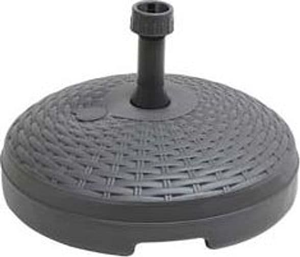 Base per Ombrellone Rattan Rotonda 5 Pezzi - 2