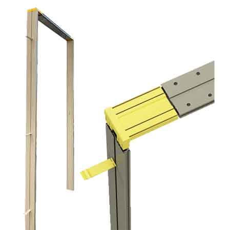 Controtelaio Universale in PVC Pratiko 105 mm H. 2170 mm - 2