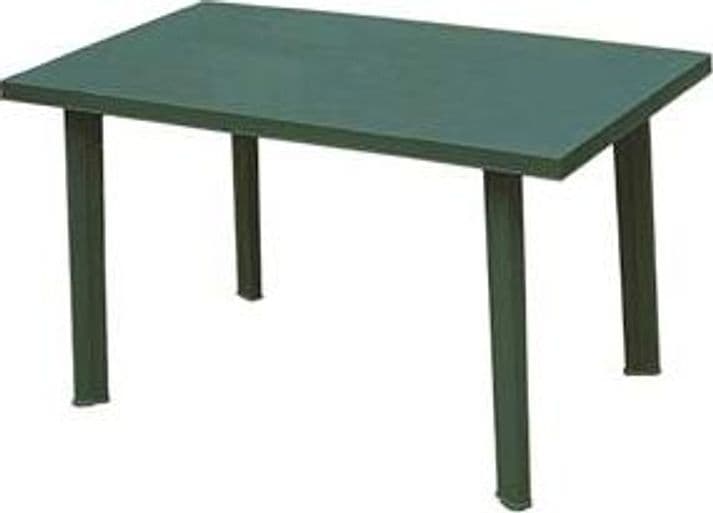 Tavolo da Giardino Velo Verde 125 CMX76X72H. 126 CMX76X72H. Peso 8,8 kg