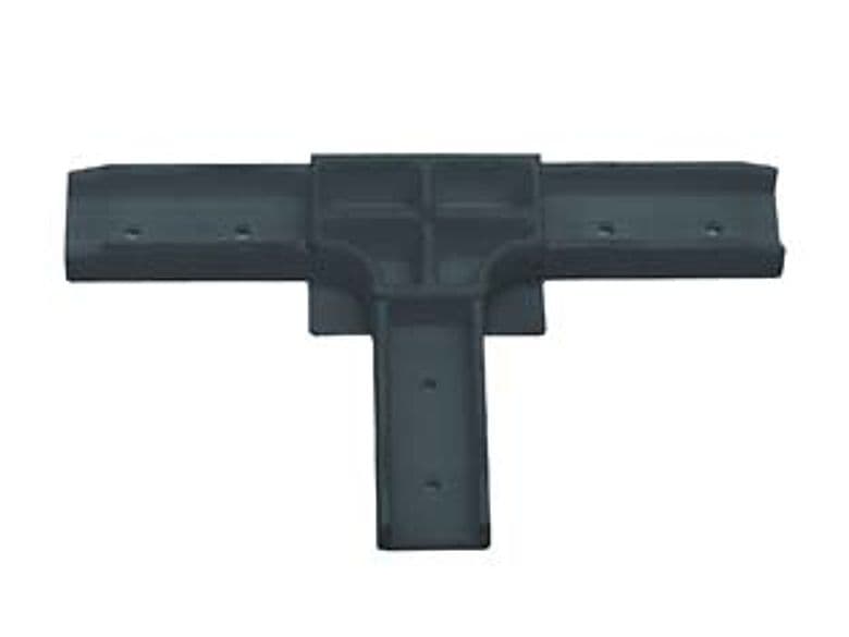 Tee Plastica per Profilo Zanzariera Linea B Nero Sangiorgio 40 Pezzi - 2