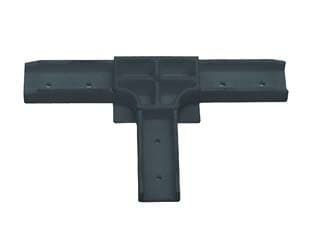Tee Plastica per Profilo Zanzariera Linea B Nero Sangiorgio 40 Pezzi - 2