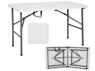 Tavolo Birreria Pieghevole in Hdpe 122 CMX60X74H. Chiuso 62 CMX62X8H. Vette - 2